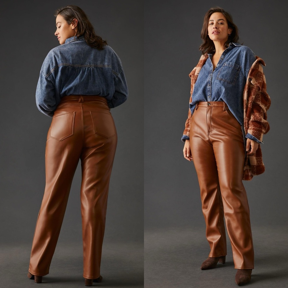 Good American Better Than Leather Good Icon Pants